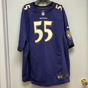 Nike NFL Baltimore Ravens Terrell Suggs #55 Jersey XXL